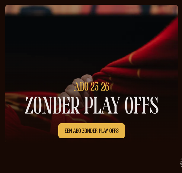 Zonder Play Offs
