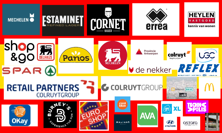 Hoofdpartners, Partners en Regiopartners >>>